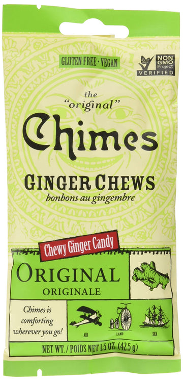Chimes Original Ginger Chews, 1.5 Ounce (Pack Of 1)