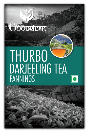Goodricke Thurbo Fanning Darjeeling Tea - 250 Gm (Pack Of 1) | Single Estate Whole Leaf Tea | 100% Pure & Original Loose Leaves 