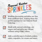 Watkins Gourmet Decorating Sprinkles, Rainbow Nonpareils, 4.2 Oz. Jar, 1 Count