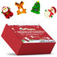 4Es Novelty 24 Pack Christmas Lollipops Santa, Snowman, Reindeer, Tree, Christmas Lollipops Individually Wrapped Bulk, Candy Suckers, Stocking Stuffer Candy For Kids & Mature-Themeds