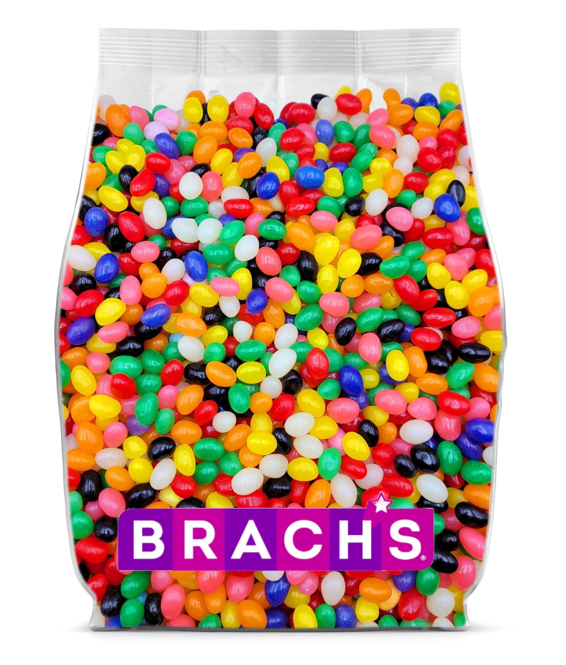 Yummy Chew Brachs Jelly Beans Classic Candy Assortment - 5 Pounds Bulk Jelly Beans for Classroom, Office & Party Favors