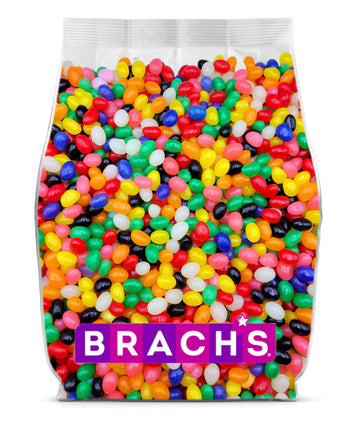Yummy Chew Brachs Jelly Beans Candy Assortment - 2 Pounds Bulk for Classroom, Office, and Party Favors