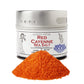 Gustus Vitae Red Cayenne Sea Salt, 2.7 oz, Non-GMO, Handcrafted in USA, Artisanal Finishing Salt