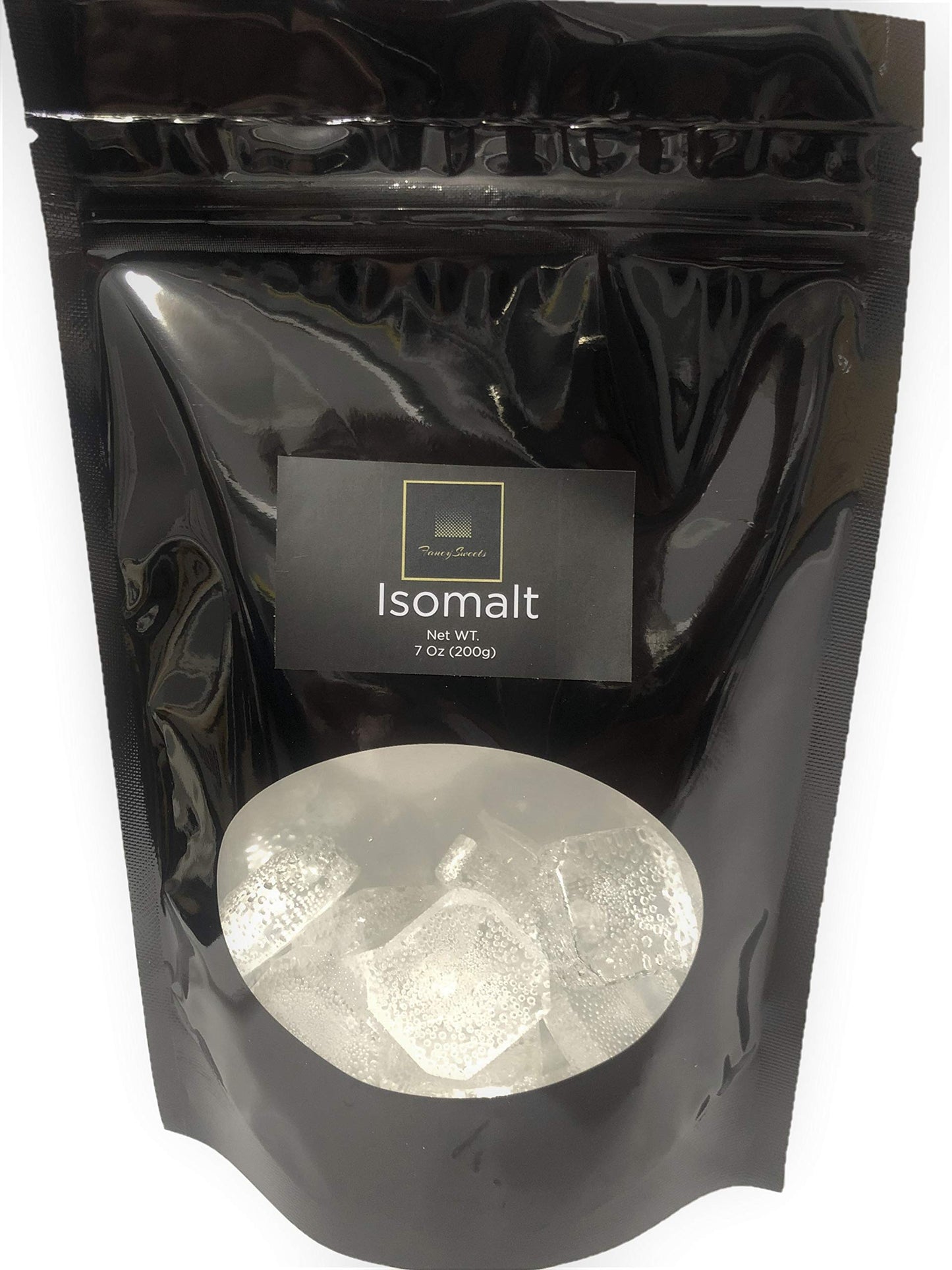 Fancy Sweets Precooked Isomalt Clear Cubes, 7oz, Ideal for Baking and Decorating