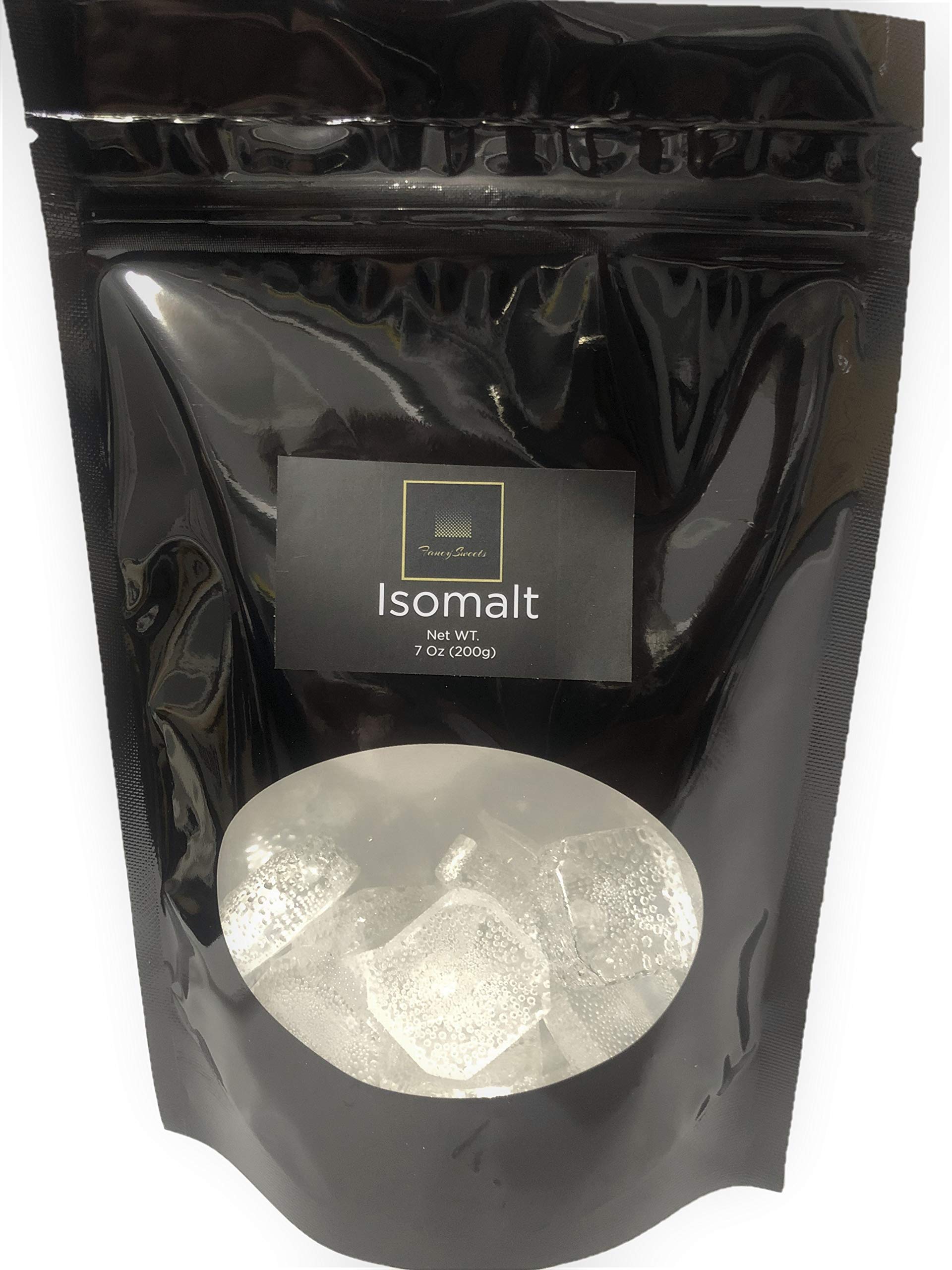 Fancy Sweets Precooked Isomalt Clear Cubes, 7oz, Ideal for Baking and Decorating