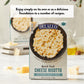 Delallo Quick Cook Cheese Risotto Rice Mix, Made In Italy, Ready In 15 Minutes, Non-Gmo, Authentic Italian Recipe, Creamy Textur