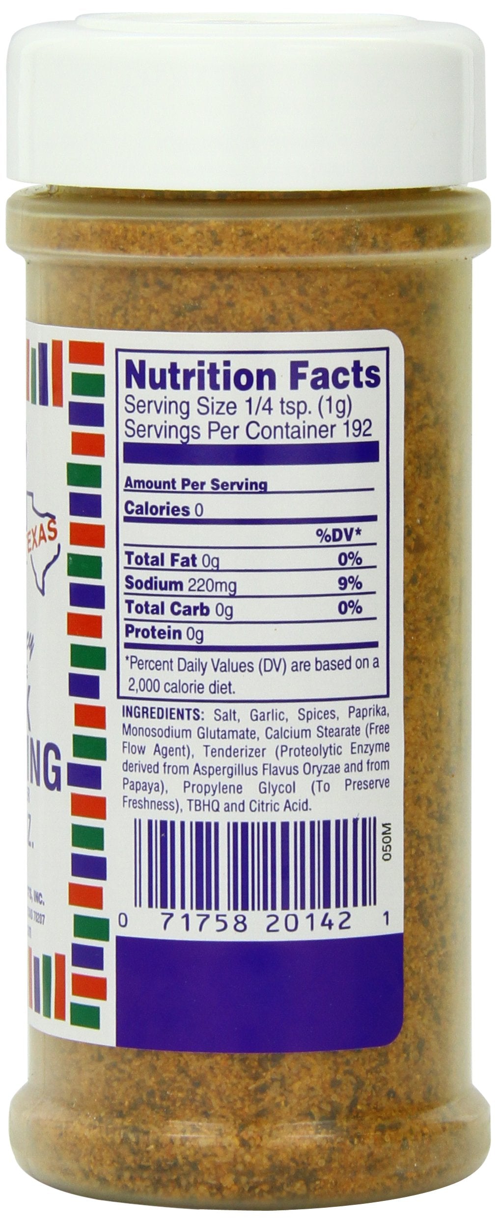 Fiesta, Ssnng Texas Steak, 7 Oz, (Pack Of 6)