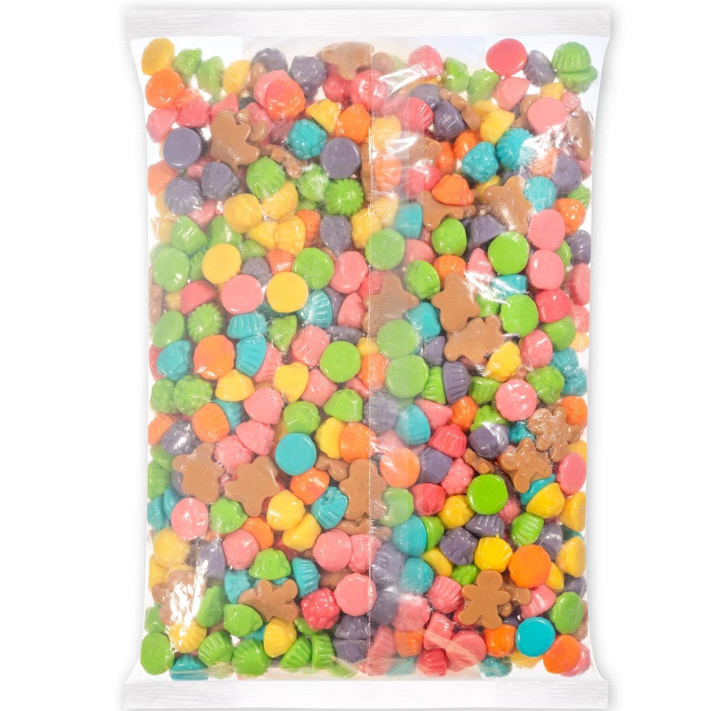 Albanese Worlds Best, Holiday Candy, Jolly Gingerbread Gummies, 5lb Bag, Great Stocking Stuffers, Perfect Christmas Treat, Glute