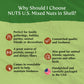 NUTS U.S. Mixed Nuts In Shell, Almonds, Walnuts, Hazelnuts, Pecans, 6 lbs, No Added Colors or Flavors, Resealable Bag