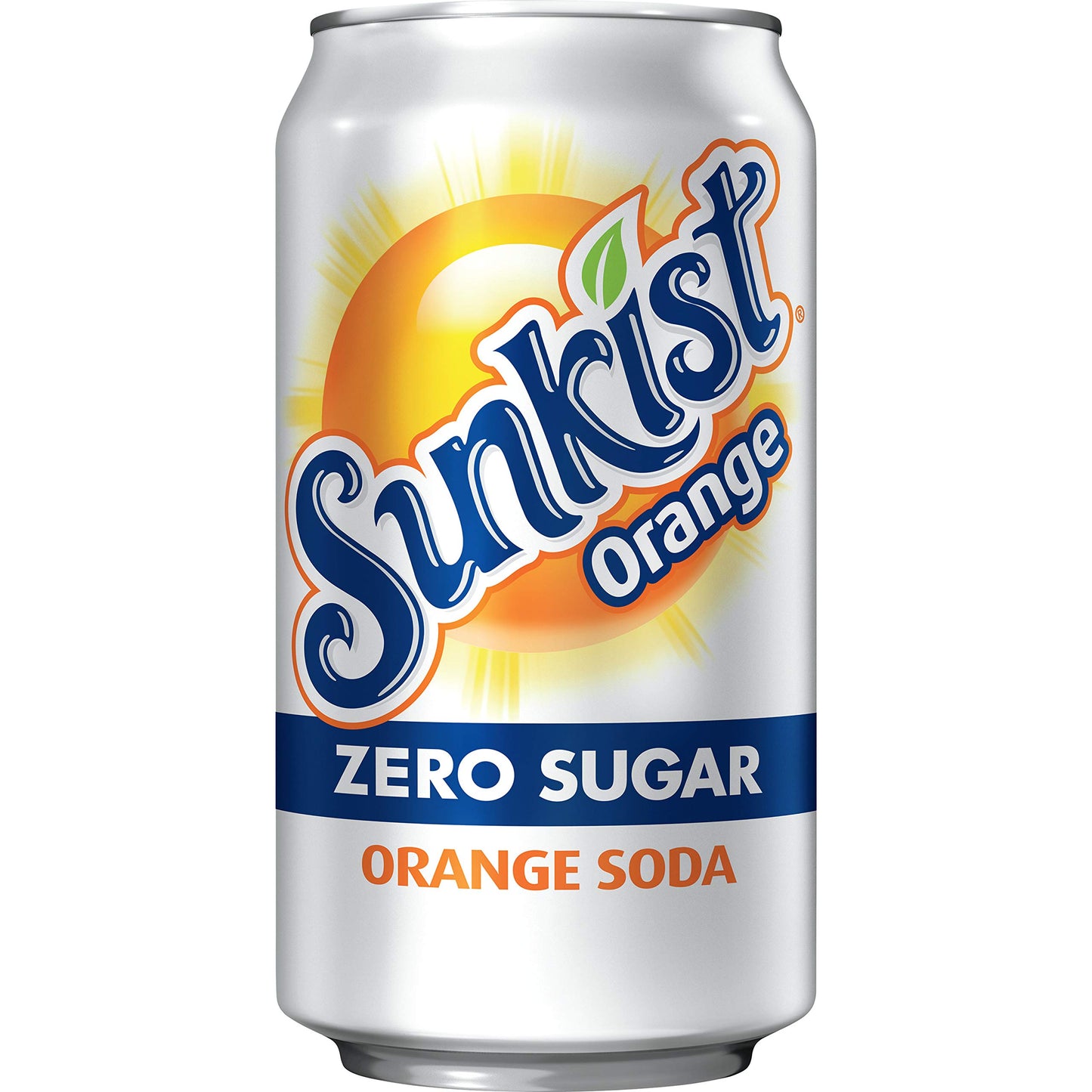 Sunkist Zero Sugar Orange Soda, 12 Fl Oz Cans, 12 Pack