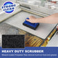 Blackstone Grill Cleaning Kit, Heavy Duty Griddle Scrubber Scouring Pad & Handle, Griddle Cleaning Brush For Charcoal, Gas Grill