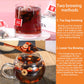 Ginseng Five Treasures Tea Kidney Tea - Kidney Cleanse Ginseng Six Treasures Teas  6 Precious Ingredients Red Date Wolfberry Mulberry Natural Organic Detox Teabag for Women & Men (2 Bag(40 Teabag))