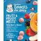Gerber Snacks For Baby Fruit & Veggie Melts, Very Berry Blend, 1 Ounce (Pack Of 7)