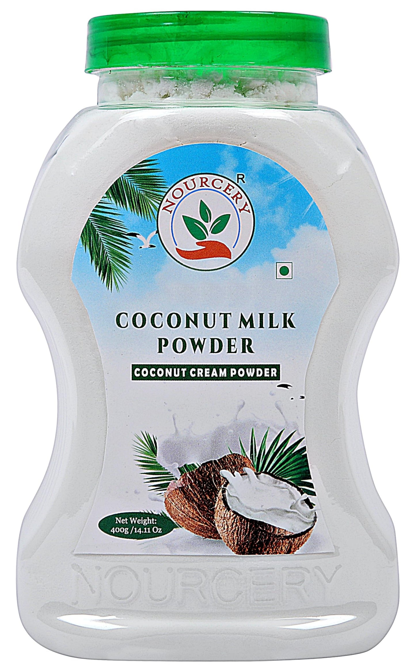 Nourcery Coconut Milk Powder, 400Gm (Coconut Cream Powder)