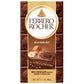 Ferrero Rocher Premium Chocolate Bars, 8 Pack, Milk Chocolate Hazelnut, Luxury Chocolate, Individually Wrapped, 3.1 Oz Each