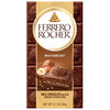 Ferrero Rocher Premium Chocolate Bars, 8 Pack, Milk Chocolate Hazelnut, Luxury Chocolate, Individually Wrapped, 3.1 Oz Each