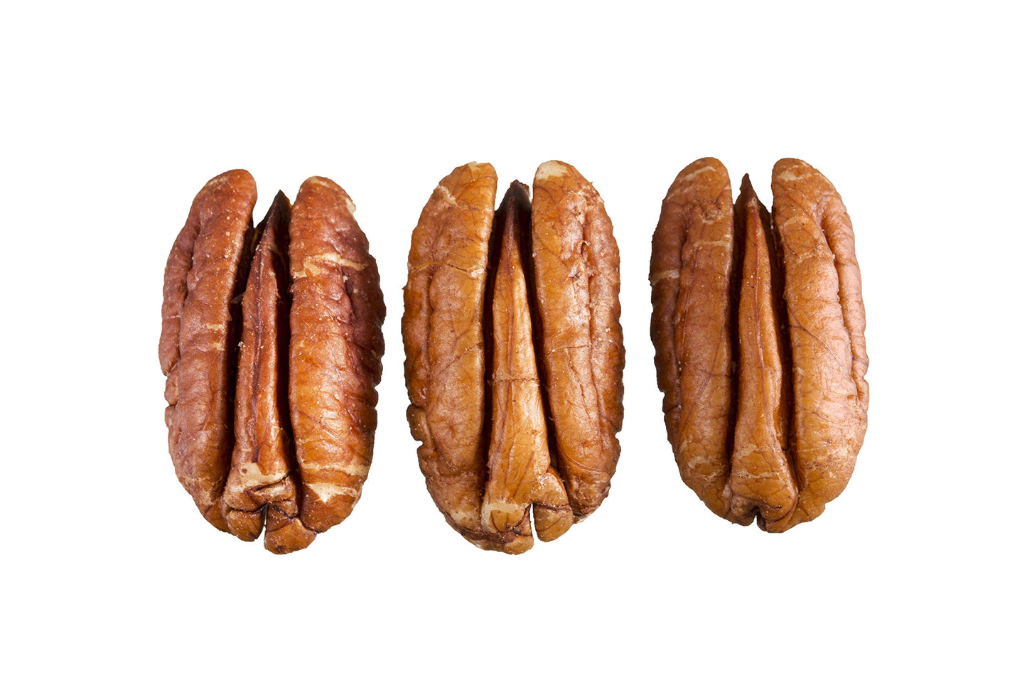 La Nogalera - 2 Lbs Natural Shelled Pecan Halves. Raw Pecan Nuts That Compare To Organic, No Shell, Non-Gmo, Kosher And Halal Ce
