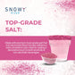 Snowy River Cocktail Rimming Salt, Pink, 4oz – Decorative Culinary Salt for Drinks and Desserts