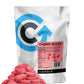 Cambie - Cherry Slices Gummy Candy, Sugar Coated Natural Cherry Flavor, Soft & Chewy Texture, Perfect For Snacking, Sharing, & D