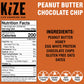 Kize Energy Bar, Peanut Butter Chocolate Chip, 6 Ingredients, 9G Protein, Clean & Simple Real Food, Gluten Free, Non-Gmo, Dairy