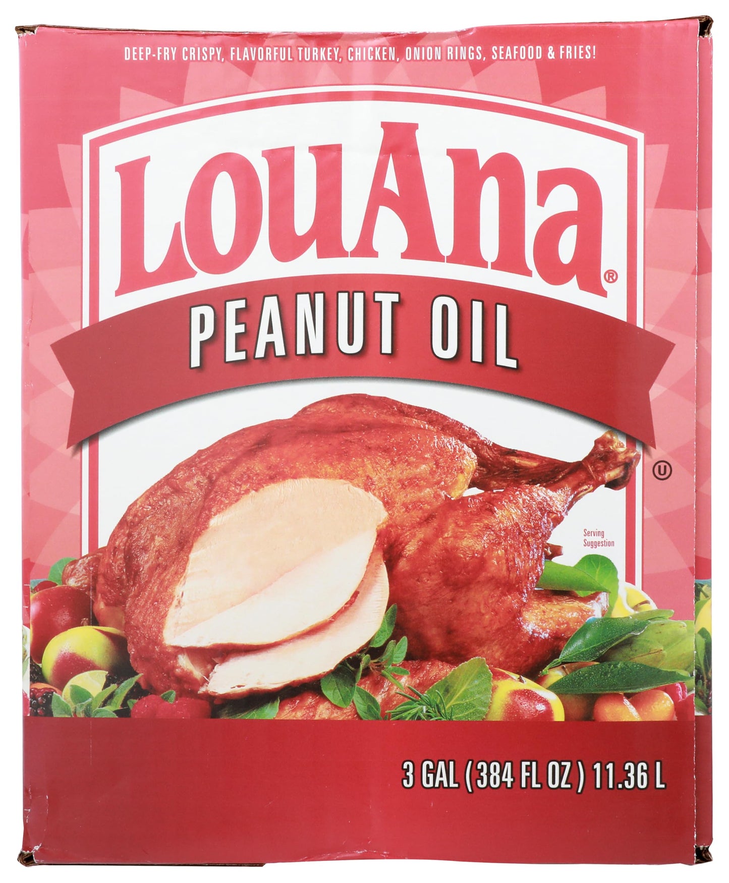LouAna Peanut Frying Oil 3 gal. Boxed