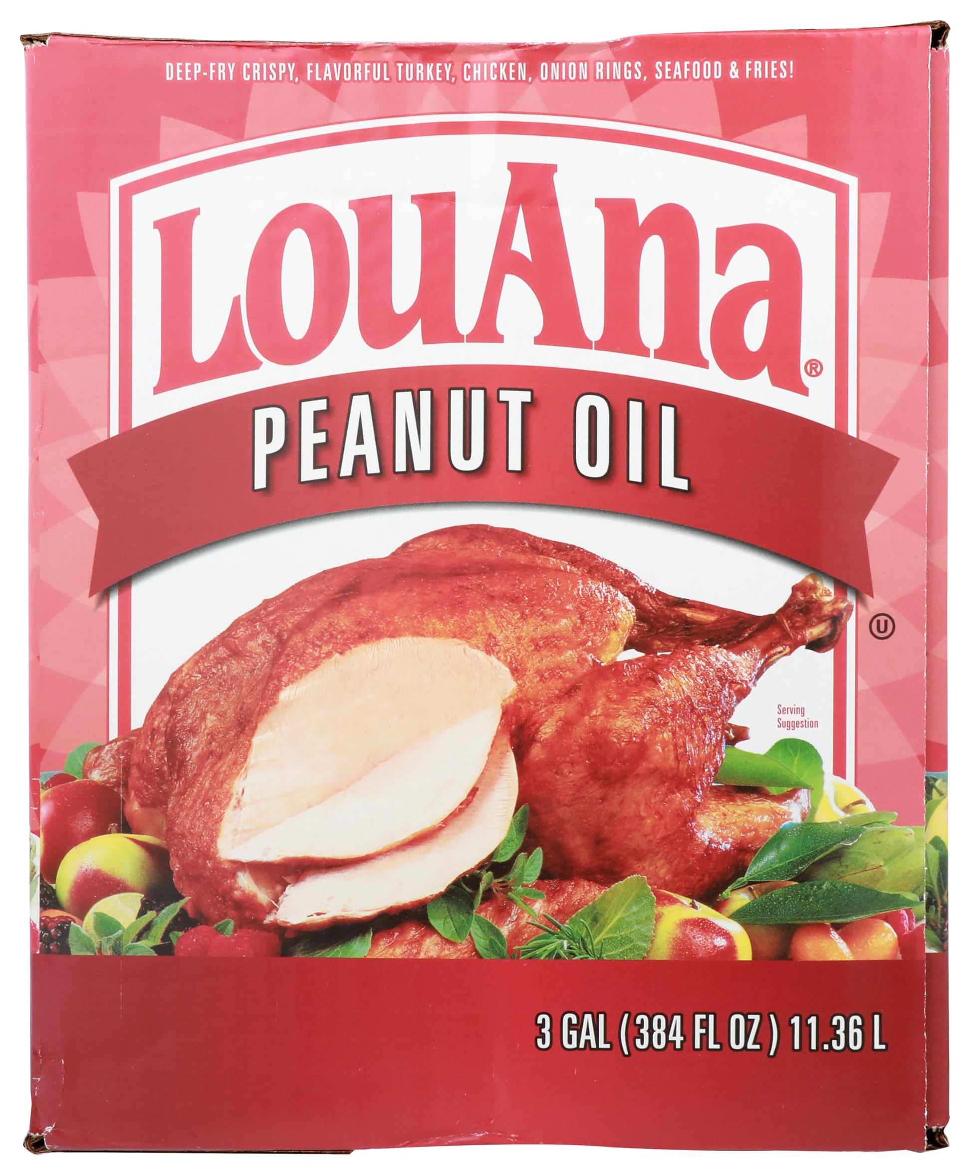 LouAna Peanut Frying Oil 3 gal. Boxed