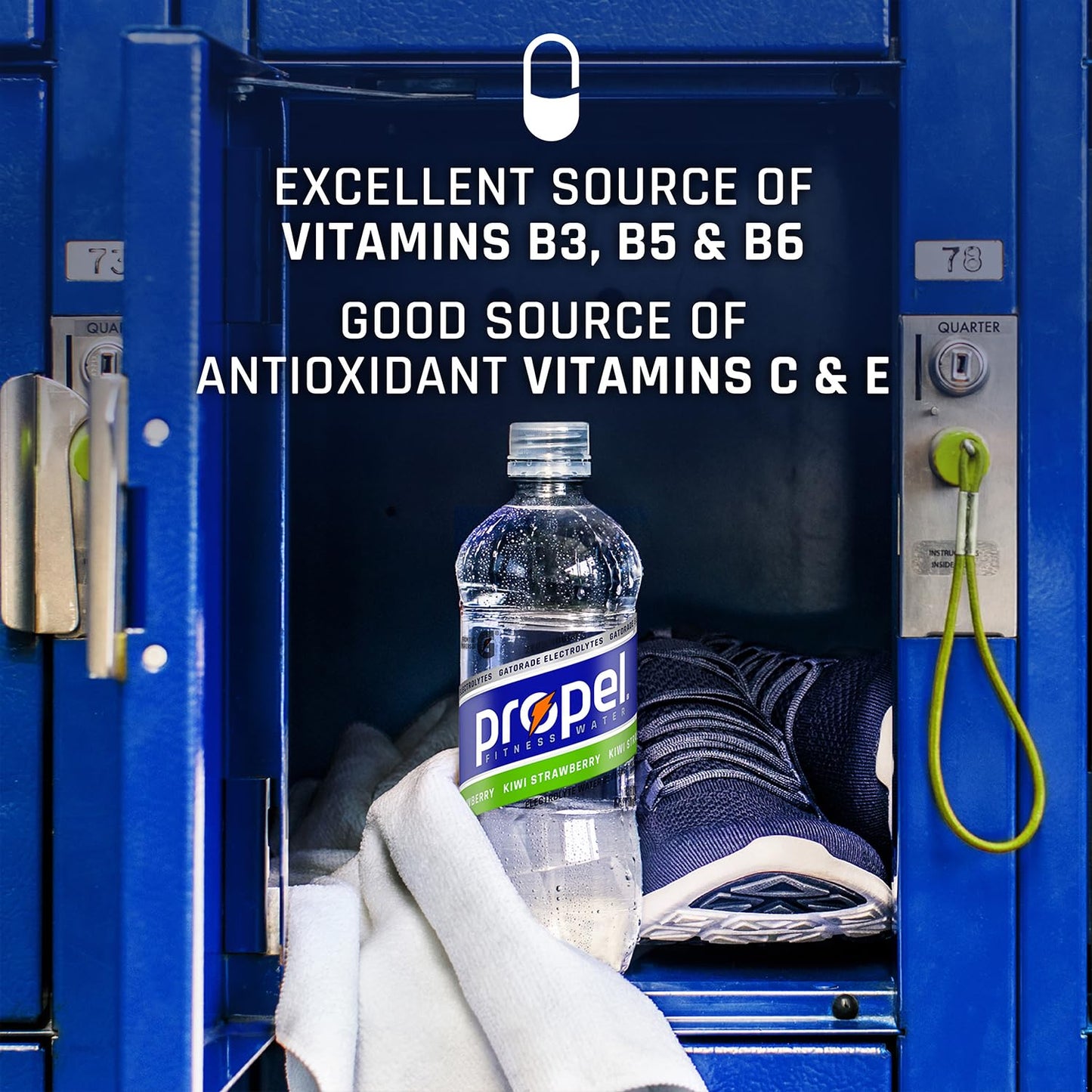 Propel, 3 Flavor Variety Pack, Zero Calorie Sports Drinking Water with Electrolytes and Vitamins C&E, 16.9 Fl Oz (Pack of 12)