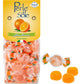 Perle di Sole Italian Fruit Jelly Candy from Italy - Orange Candies - Soft Jelly Candy Individually Wrapped - Italian Fruit Jell