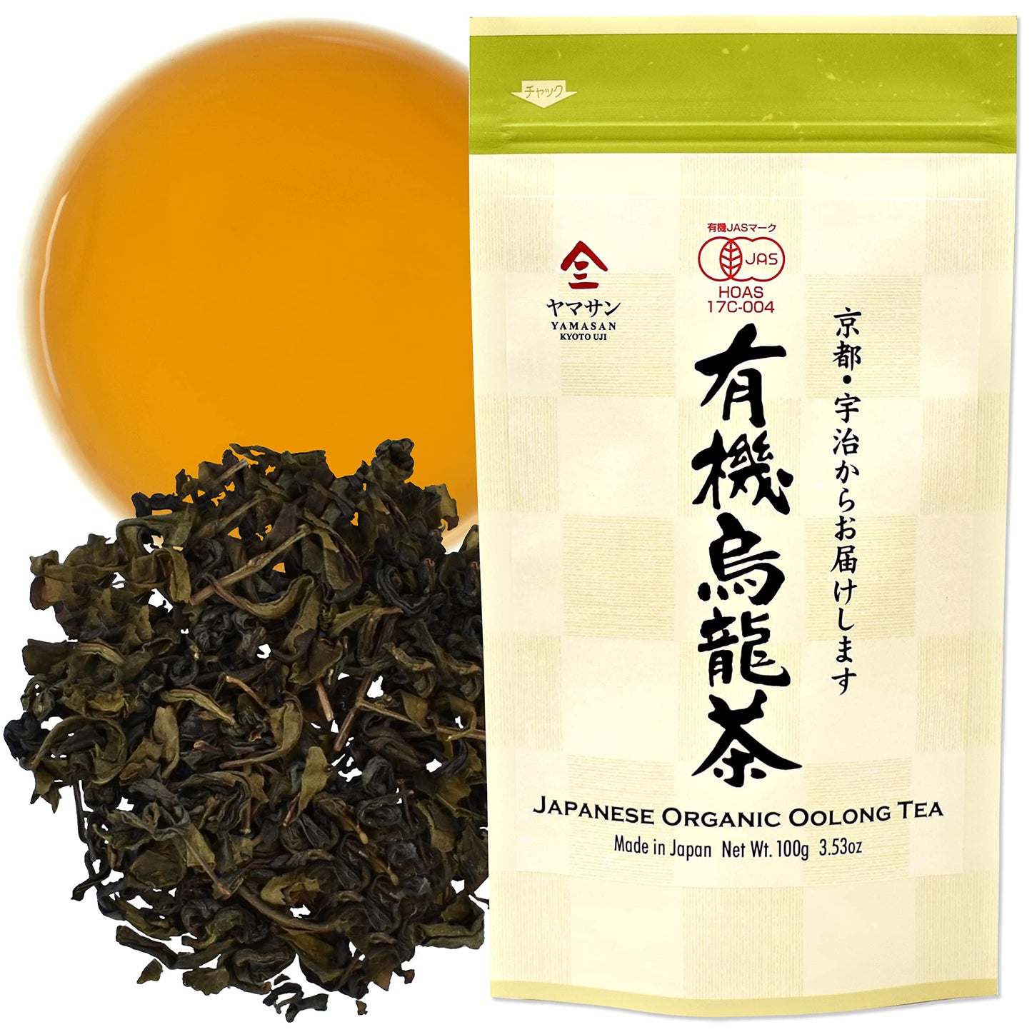 Organic Oolong tea loose leaf tea,100% authentic made in Japan, (100g)?YAMASAN?