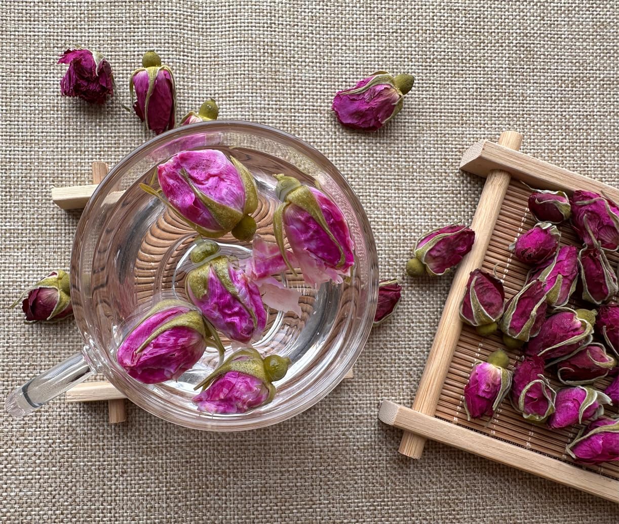 OneDove Dried Rose Petals and Rose Buds, Food Grade, 1 Pound, Other Material