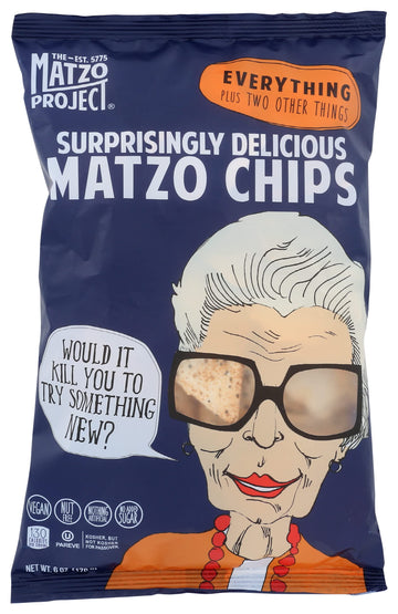 The Matzo Project Everything Matzo Chips, 6 Oz