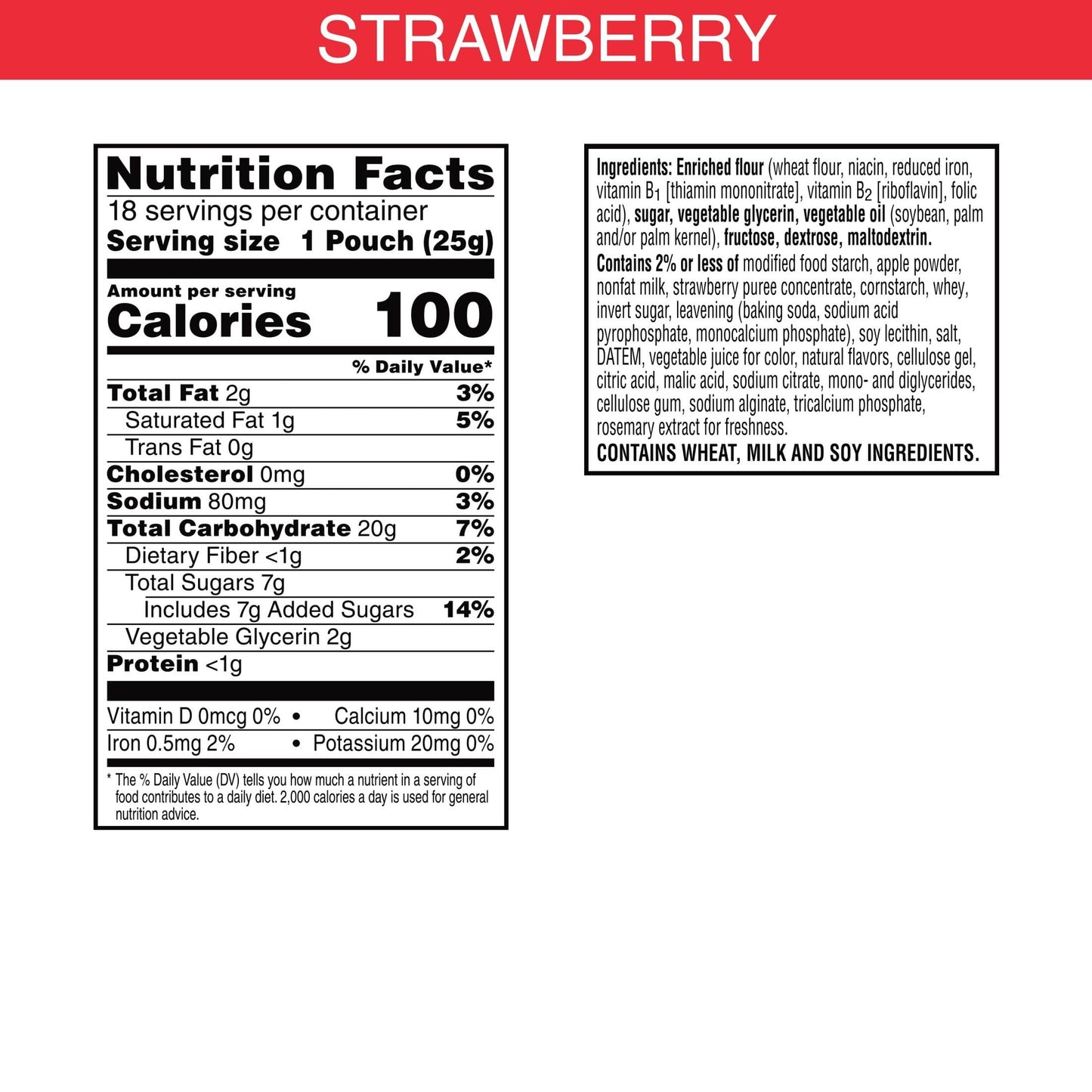 Special K Pastry Crisps, Strawberry, 100 Calorie Snacks, 36 Count (Pack of 6), Model 3800016756