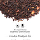 Twg Tea | London Breakfast Tea | Black Tea | Cocoa Pod | 15 Hand Sewn Cotton Teabags | Gift Set