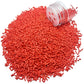 Se Si&Moos Red Jimmies Sprinkles Soft Jimmies Soft Sprinkles Edible Red Sprinkles For Cake Decorating, Ice Cream Toppings & Baki