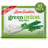 Laura Scudders Green Onion Dip Mix Seasoning Powder Sauce 0.5 Ounce (Pack of 12)