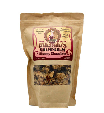 MicheleS Granola, Chocolate Cherry Granola, 12 Oz
