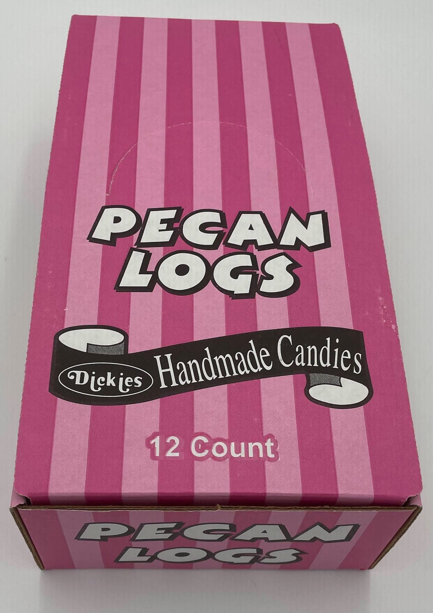 Dickies Pecan Log Roll - Individually Wrapped, 2 oz Each, 12 Pack