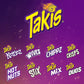 Takis 18 pc / 1 oz Hero Variety Pack  Assorted Flavored Mixed Rolled Tortilla Chips - (8) Fuego 1 oz  (6) Blue Heat 1 oz  (4) Intense Nacho 1 oz