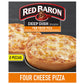 Red Baron Deep Dish Singles 4 Cheese Pizza, 11.2 oz (frozen), 2 count (Pack of 1)