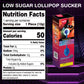 Amos Audio Lollipop (Natural Blueberry) Music Lollipop Suckers -Up To Something- Fat Free Singing Lollipop, For Kids Classmates