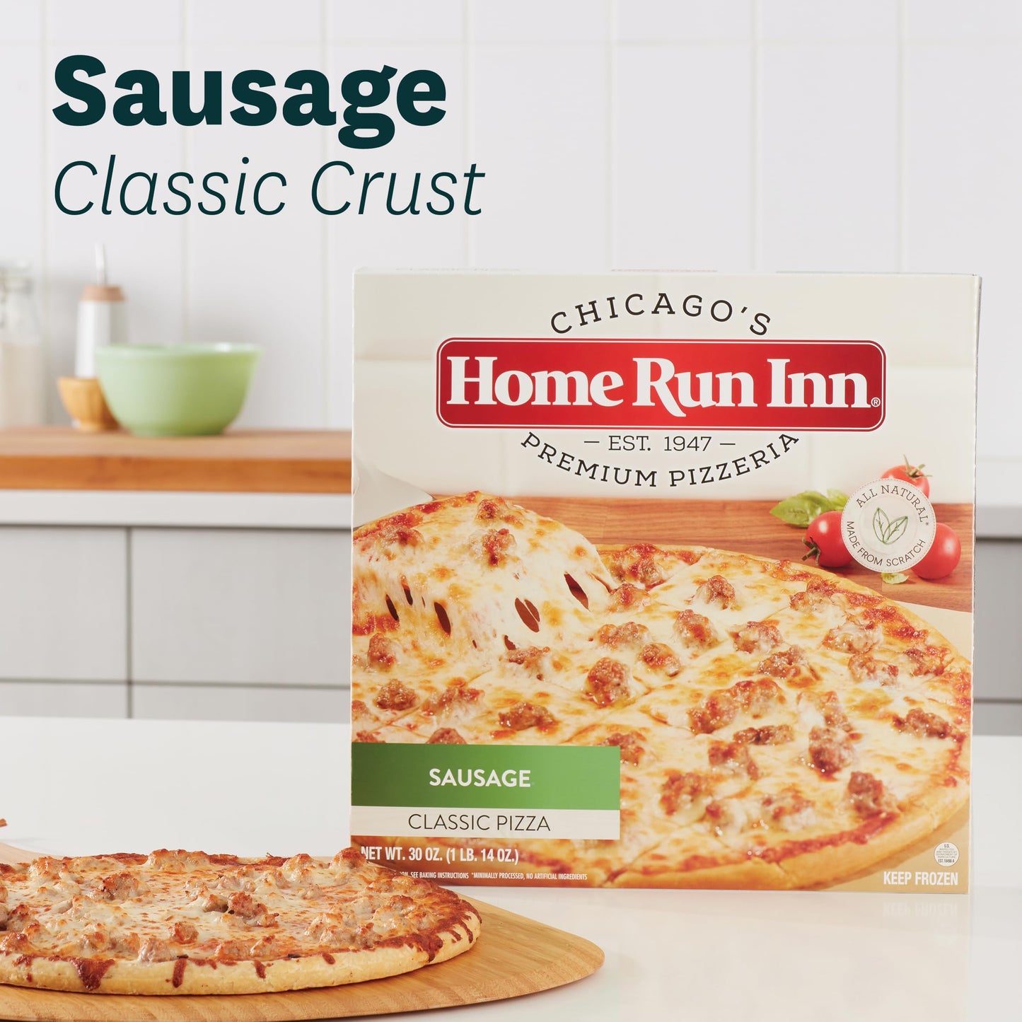 Home Run Inn, Pizza Sausage, 30 Ounce