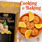 IANs Crystallized Ginger Pieces (12oz) - Candied Ginger Chews for Nausea, Snacking & Baking - Healthy Snacks