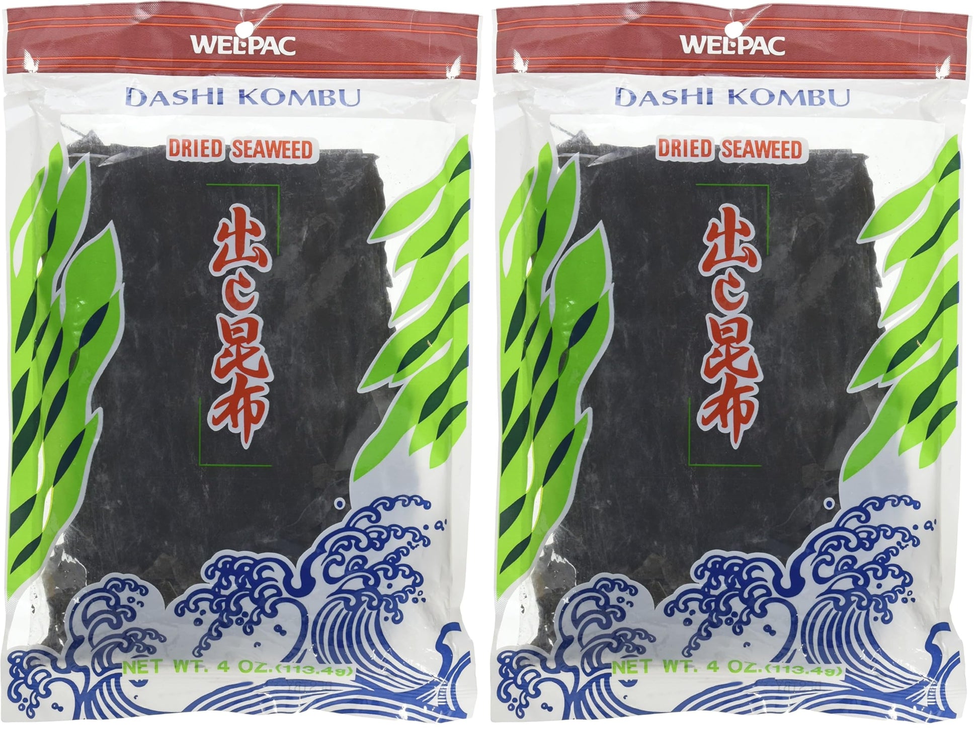 WEL-PAC Dashi Kombu Dried Seaweed (Pack 1) (Pack of 2)