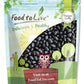 Food to Live Black Turtle Beans, Whole Dried Beans, Vegan, 8 Ounces, Bulk, Low Sodium, High Protein
