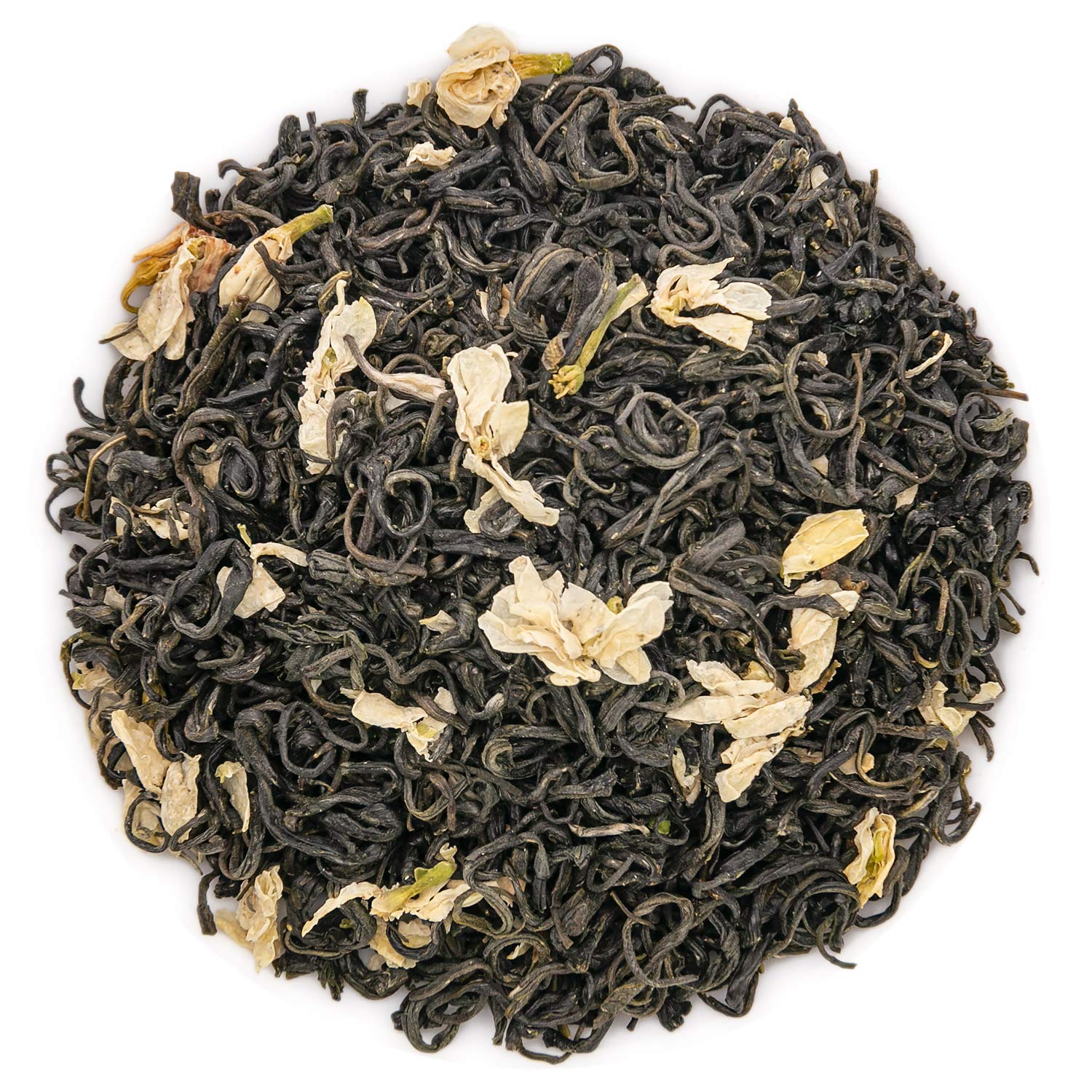 Oriarmcha Bi Tan Piao Xue Jasmine Green Tea 250G - Chinese Green Jasmine Tea Loose Leaf - Yuqian 3Rd Grade