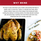 Fire & Flavor Turkey Perfect All-Natural Herb Brine Seasoning Kit  Perfect for Roasting  Grilling  smoky aroma  and Frying  Including Durable Double-Zipper Gusseted Brining Bag for Birds up to 25 lbs