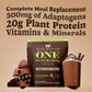 VitaHustle ONE Meal Replacement Shake - Plant Based Protein Powder, Vegan, Chocolate Flavor, 24.41 Ounce