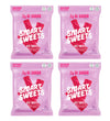 Smart Sweets Red Twists 4 Pack Healthier Version Of Twizlers 92% Less Sugar 12 Grams Of Fiber Plant Based Vegan Keto Friendly On