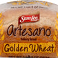 Sara Lee Artesano Golden Wheat Artisan Style Bread, 20 Oz Loaf of Wheat Bread Without Artificial Preservatives