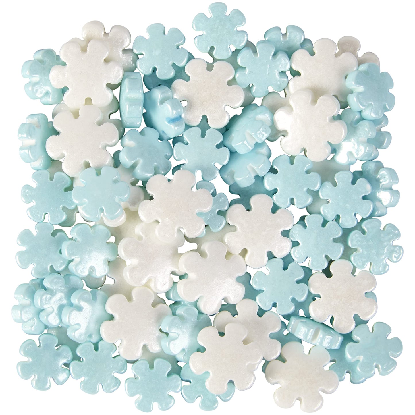 Sprinkles Mix-Christmas Pearlized Snowflakes